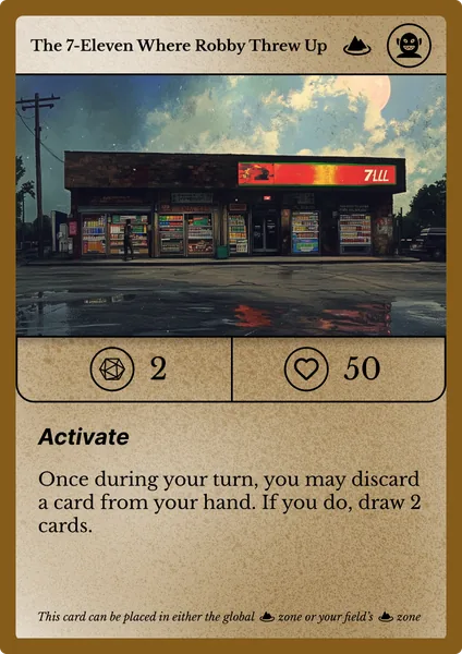 The 7-Eleven Where Robby Threw Up
